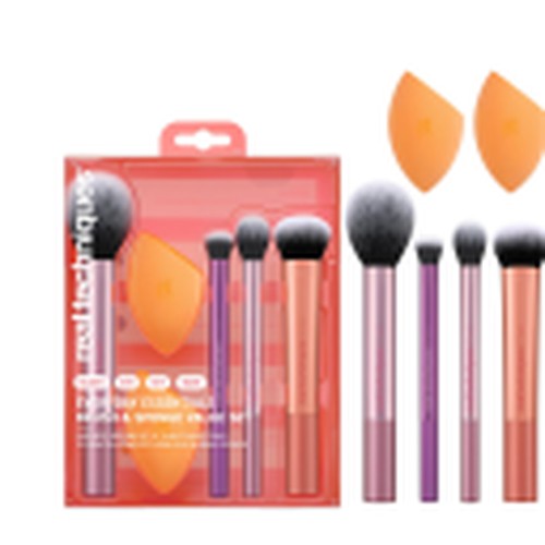 Makeup brush and sponge kit